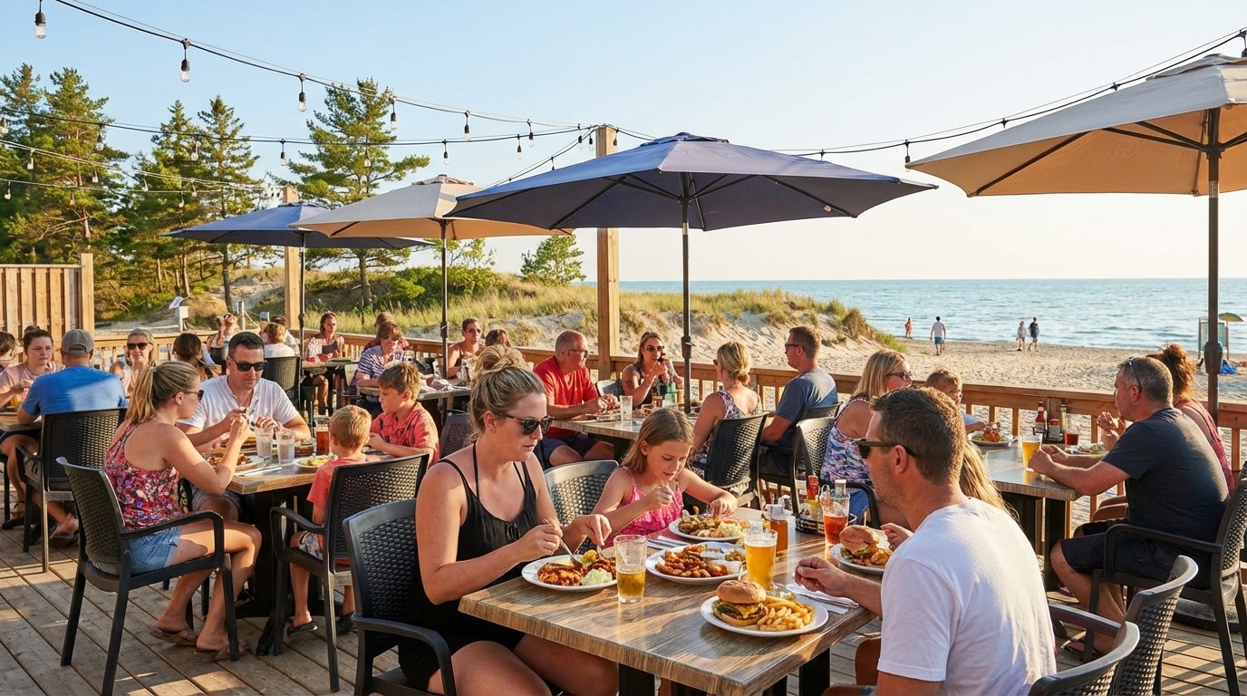 Dining at Wasaga Beach